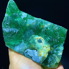 420g Beauty Crystal Clear Green Cube 