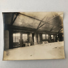 Vintage Montreal Industrial Building Interior Photo Photograph Print picture