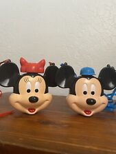Vintage Walt Disney Mickey & Minnie Mickey's Stuff Canteens Water Bottles Rare picture