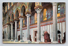 Monreale Cathedral Interior Monreale Palermo Sicily Italy Postcard picture