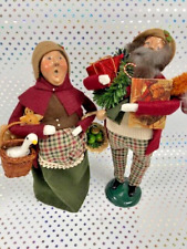 Byers Choice Carolers  ~ Shopping Pair 1995 - EUC picture