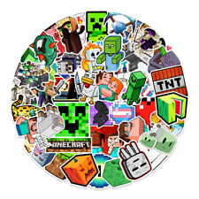 50 Pcs Vinyl Stickers Minecraft Video Game Character Skateboard Graffiti Decal picture