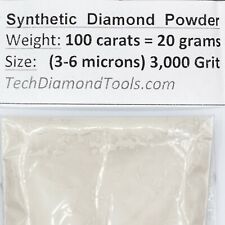 Lapping Diamond Powder 3.000 Grit Mesh (3-6 micron), Weight 100 Carat = 20 Gram picture