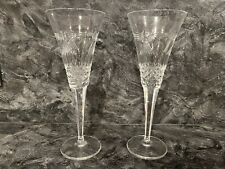 Waterford Crystal Millennium Peace Dove Champagne Toasting Flutes Pair picture