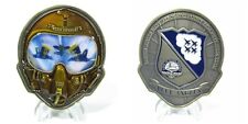 Beautiful New USN US Navy Blue Angels Flight Pilot Helmet Challenge Coin 2G2 picture