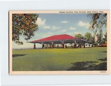 Postcard Shelter Pavilion Ohio Caverns West Liberty Ohio USA picture