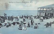 Bathing at Lillagore's, Ocean Grove, New Jersey, early postcard, used in 1908 picture