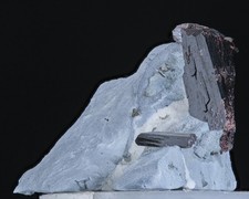Neptunite with Perovskite, Dallas Gem Mine, San Benito Co., CA picture