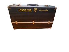 Vintage Sylvania Electronic Tubes Serviceman Repair Case with Foldout Large Size picture