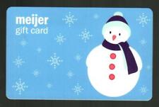 MEIJER Snowman and Snowflakes ( 2007 ) Gift Card ( $0 ) picture