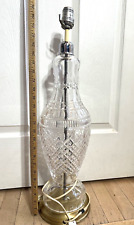 Large Vintage Waterford Crystal table lamp picture
