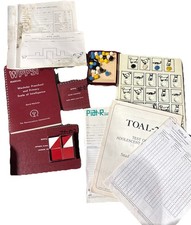 Vintage 1967 WPPSI Wechsler Preschool & Primary Scale Intelligence IQ TEST Kit picture