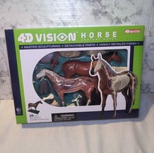 New 4D Vision Horse Anatomy Model 26 Parts 4D Master Biology Equine 26101 picture