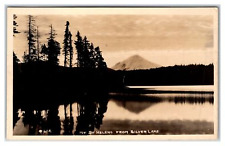 RPPC OF MT. ST. HELENS FROM SILVER LAKE, WASHINGTON 1920s picture