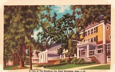 Vintage Postcard 1930's A View Of Berkshires Inn Great Barrington Massachusetts picture