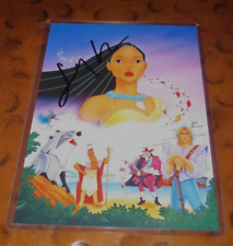 Judy Kuhn vocals Disney Pocahontas signed autographed photo Colors of the Wind picture