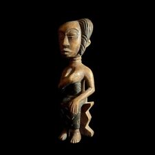African Ghana tribal Art Wooden Carved Statue Igbo African figure-G1058 picture