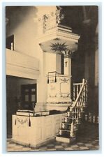Saint Paul's Chapel Trinity Parish Interior New York City NY Vintage Postcard picture