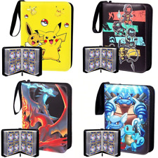Card Spots Pokemon Cards Binder Album Book Game Card Collectors Holder Case 400 picture