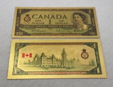 Gold Foil/Souvenir Canada Note - Platinum Jubilee of Queen Elizabeth 1952-2022  picture