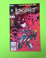 Longshot #6 1986 Marvel Comics High Grade Comic Book B139-251 picture