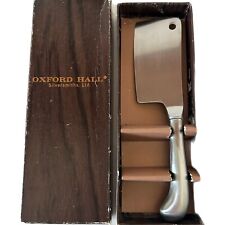 Vintage Oxford Hall Stainless Steel Japan Cheese Cleaver Silversmiths Ltd picture
