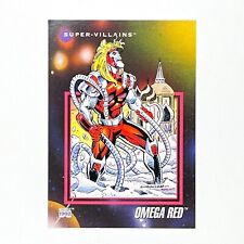 Marvel Impel 1992 Omega Red Super Villains Card 124 Series 3 MCU X-Men picture