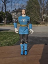Power Rangers Ninja Storm Blue Wind Talking Ninja Figure BANDAI 2002 Sound Works picture