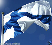 FINLAND FINNISH FLAG NEW 3x5 ft double sided better quality usa seller picture