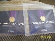 NEW ROYAL CARIBBEAN LAPEL PINS CROWN & ANCHOR SOCIETY DIAMOND PLUS MEMBER (2) picture