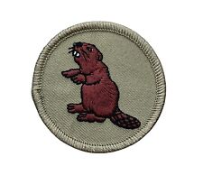 BSA Licensed Beaver Patrol Badge Boys 2 inch Patch AVAQ0231 F6D9S picture