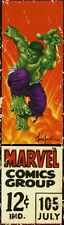 Joe Jusko Signed Marvel Comics Corner Box Art Print ~ Incredible Hulk / Avengers picture