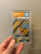 PERFECT SUBS ACE 10 Dragonite GX FULL ART #229 UNIFIED MINDS Pokemon Low Pop PSA picture