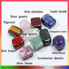 10x Natural Quartz Crystal Polished Tumbled Stone Set Energy Healing Gemstone picture