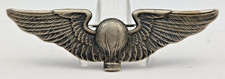 USAAF Balloon Pilot Badge Wings Pinback 70’s/80's Restrike or Reproduction picture