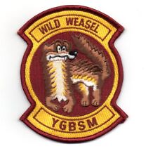 USAF Wild Weasel YGBSM patch F-100 F-105 F-4 F-16 SAM HARM ECM EWO Radar Vietnam picture