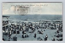 Ocean Grove NJ-New Jersey, Bathing Hour, Ross Pavilion, c1906 Vintage Postcard picture