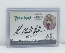 2019 Rick And Morty Authentic Autograph Kevin Micheal Richardson as Hamurai /100 picture