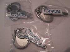 Cryos International sperm and egg bank SET OF 3 KEYCHAINS picture