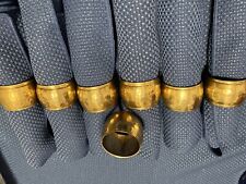 Brass Napkin Rings With Hammered Finish-7 Total picture