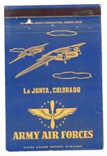 Matchbook: Army Air Forces - La Junta, Colorado picture