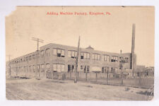 Kingston PA Adding Machine Factory 1915 Antique Postcard picture