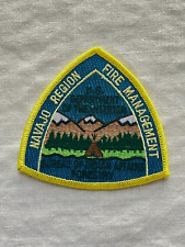 NAVAJO REGION FIRE MANAGEMENT US DEPT OF INTERIOR FORESTRY COLLECTIBLE PATCH picture