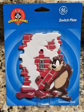 WARNER BROS Taz Tasmanian Devil Light Switch Cover Plate Brick Looney Tunes NEW picture