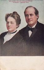 Postcard Mr & Mrs William Jennings Bryan Fairview Lincoln Nebraska  picture