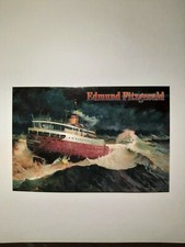 Edmund Fitzgerald Postcard Great Lakes Freighter Ship "Every Man Knew"  picture