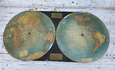 The Global Map, Vintage 2 rotating desk Wall Map picture