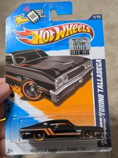 2012 Hot Wheels '69 Ford Torino Talladega Muscle Mania #111/247 Factory Sealed picture