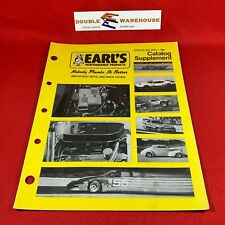 Vintage 1989 Earl's Performance Products Catalog Supplement picture