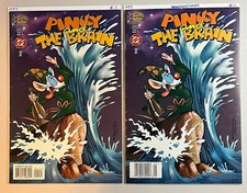 PINKY and THE BRAIN #11 DC COMIC BOOK WB Cartoon Animaniacs 1997 newsstand & Reg picture